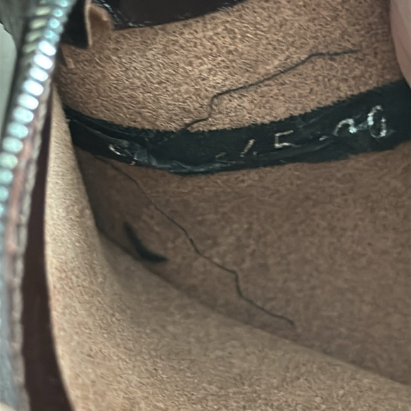 FENDI Zucca Canvas Tote Bag With Leather Pouch Vintage - Picture 10 of 13